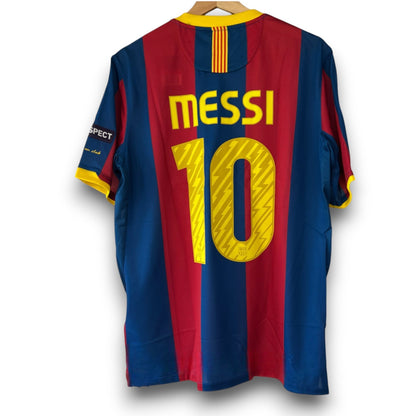 Maillot Barcelone 2010-2011 Domicile UCL Messi 10