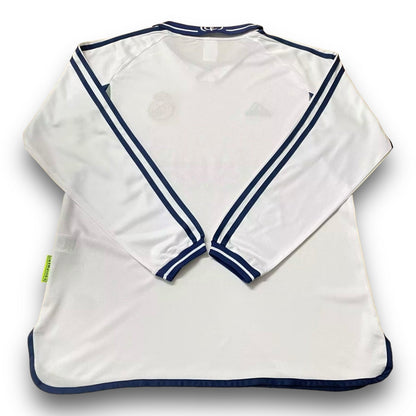 Maillot Real Madrid 2000-2001 Domicile Manches Longues