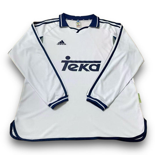 Camiseta Real Madrid 2000-2001 Titular Manga Larga