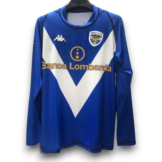 Camiseta Brescia 2003-2004 Titular Manga Larga