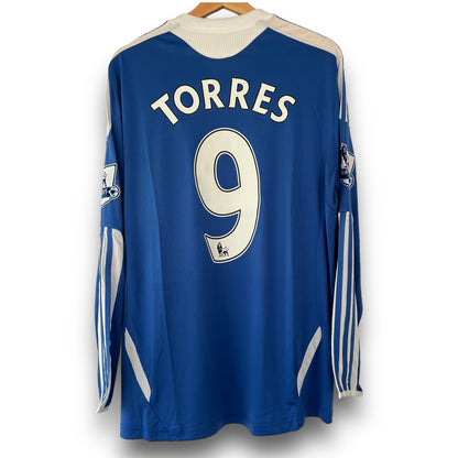 Camiseta Chelsea 2011-2012 Titular Manga Larga