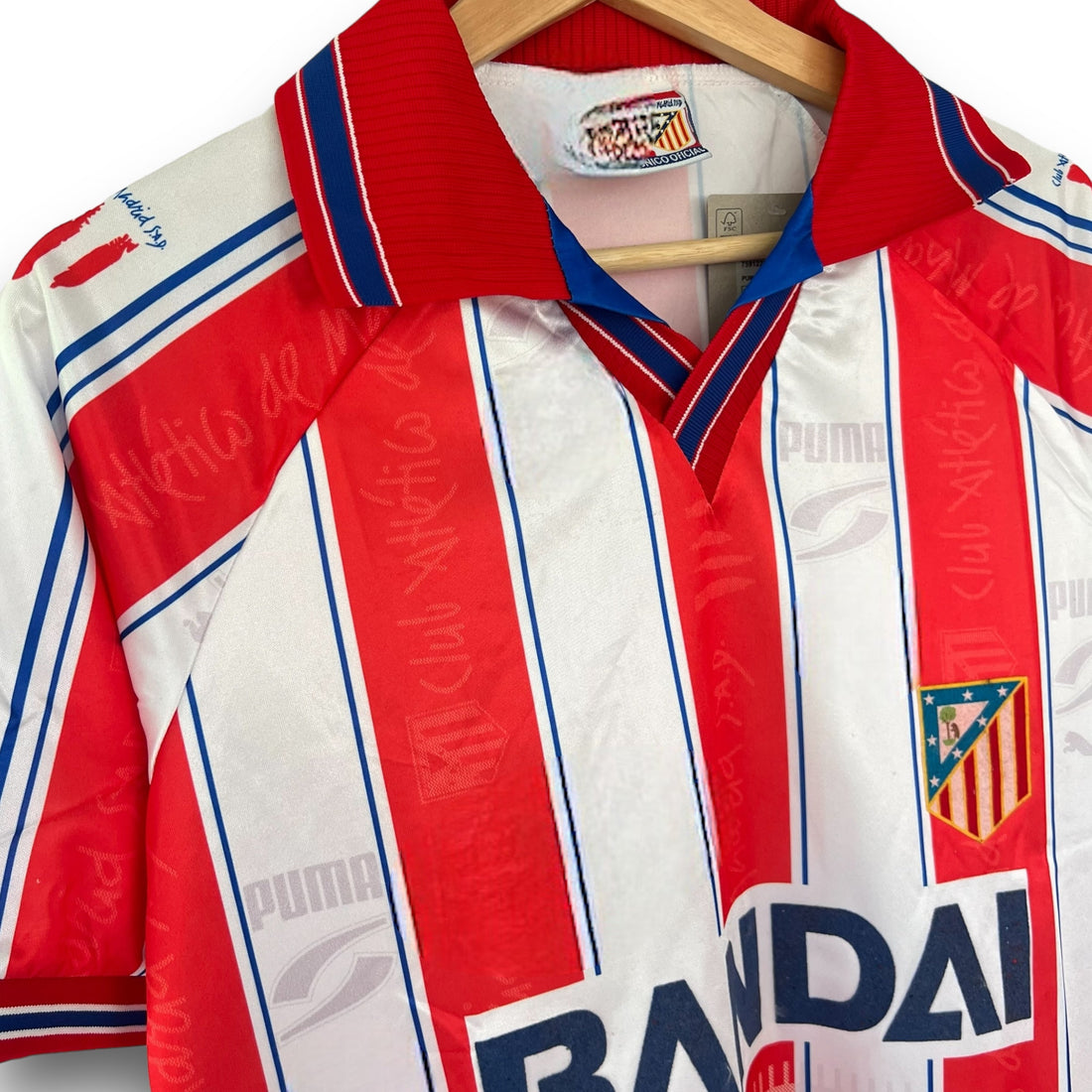 Atlético de Madrid 1996-1997 Home Shirt