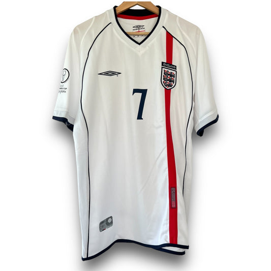 Camiseta Inglaterra 2002 Titular