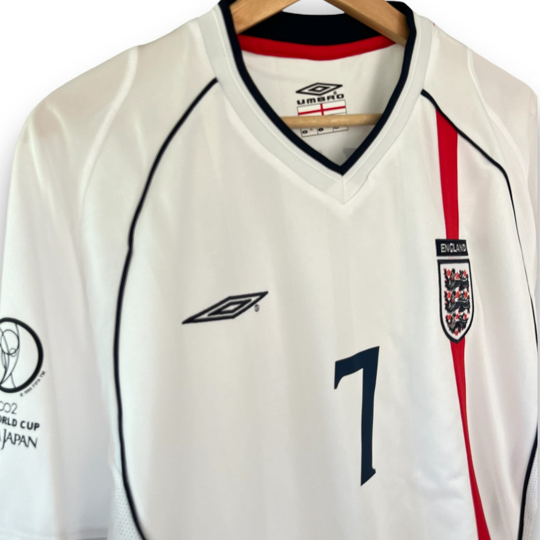 Camiseta Inglaterra 2002 Titular