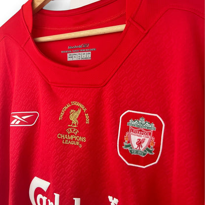 Camiseta Liverpool 2004-2005 Titular Final UCL