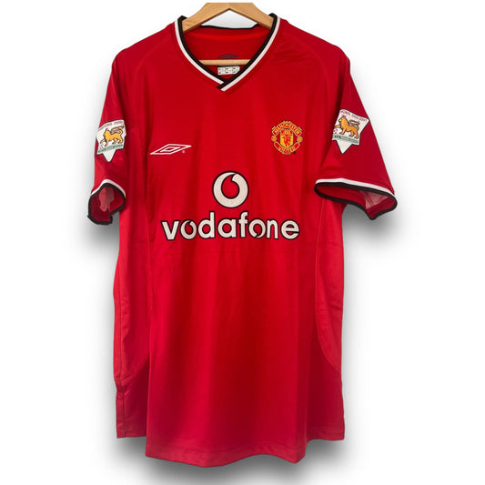 Camiseta Manchester United 2000-2001 Titular