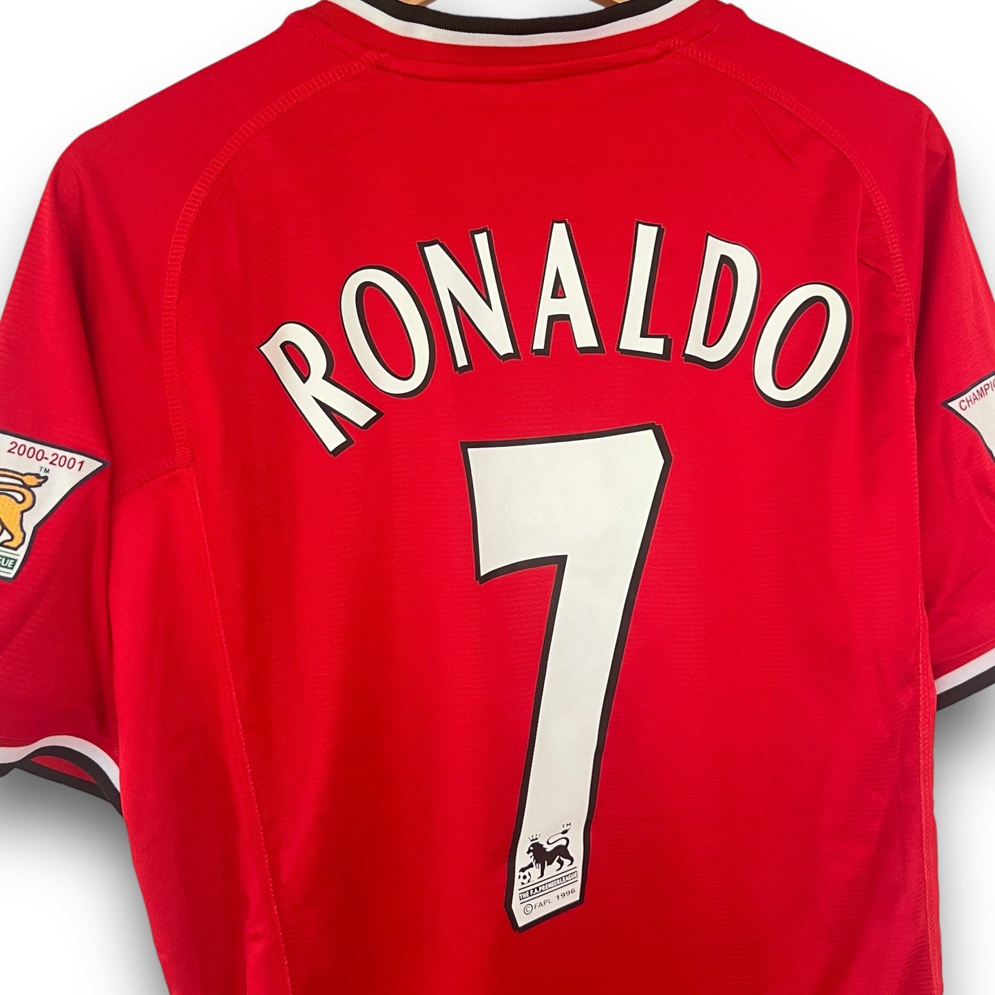 Camiseta Manchester United 2000-2001 Titular