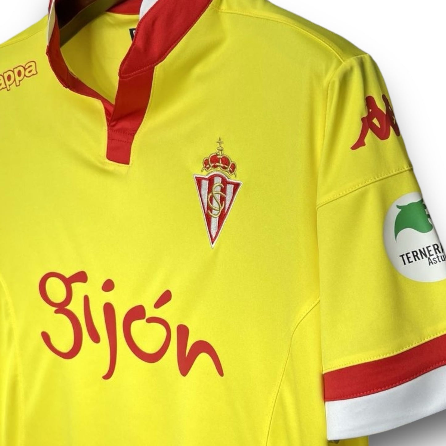 Maillot Sporting Gijón 2015-2016 Extérieur
