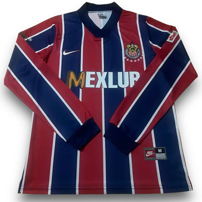 Camiseta Chivas 1996-1997 Visitante Manga Larga