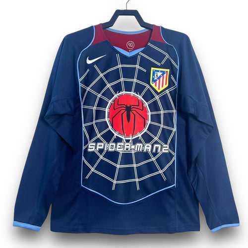Camiseta Atletico de Madrid 2004-2005 Visitante SPIDER-MAN Manga Larga