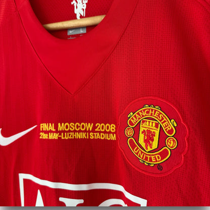 Camiseta Manchester United 2007-2008 Titular Final UCLFinal UCL