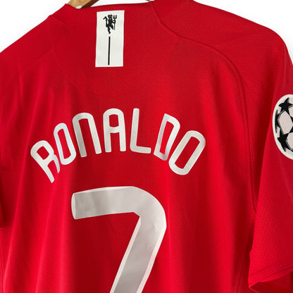Camiseta Manchester United 2007-2008 Titular Final UCLFinal UCL