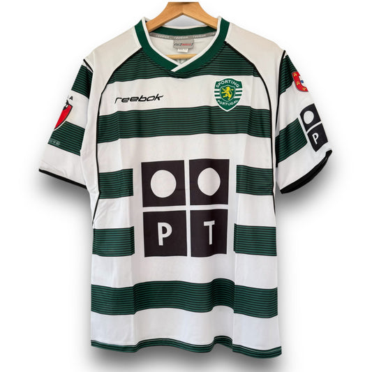 Camiseta Sporting de Lisboa 2001-2003 Titular
