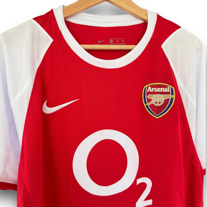 Camiseta Arsenal 2002-2003 Titular