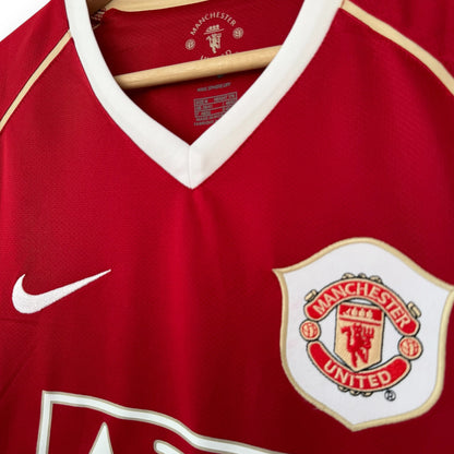 Camiseta Manchester United 2006-2007 Titular