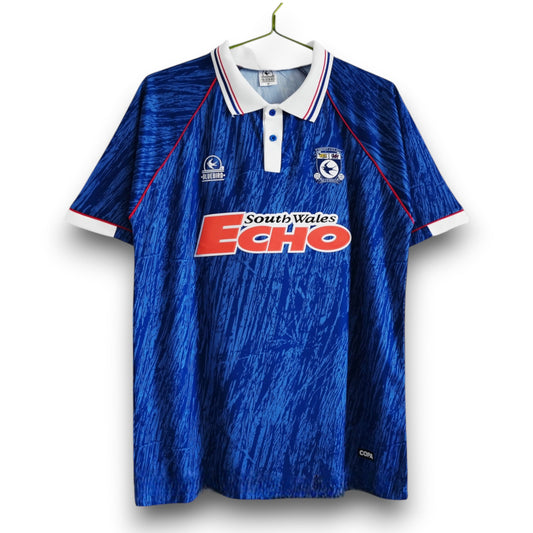 Camiseta Cardiff City 1990 Titular