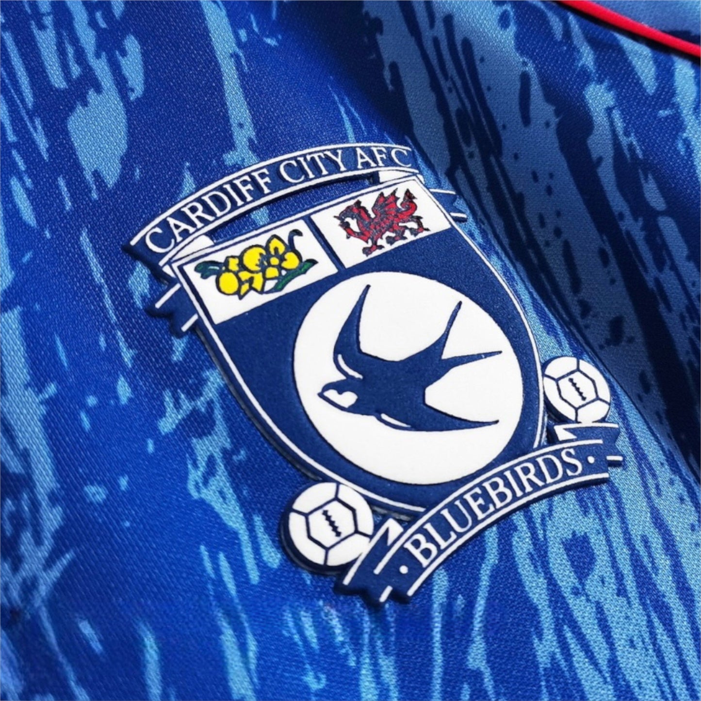 Camiseta Cardiff City 1990 Titular