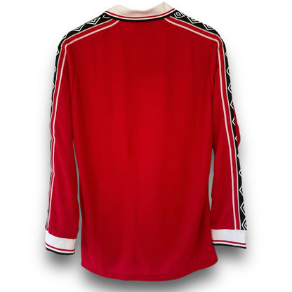 Camiseta Manchester United 1998-1999 Titular Manga Larga