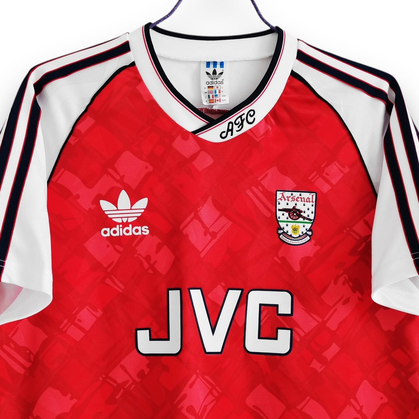 Camiseta Arsenal 1990-1991 Titular