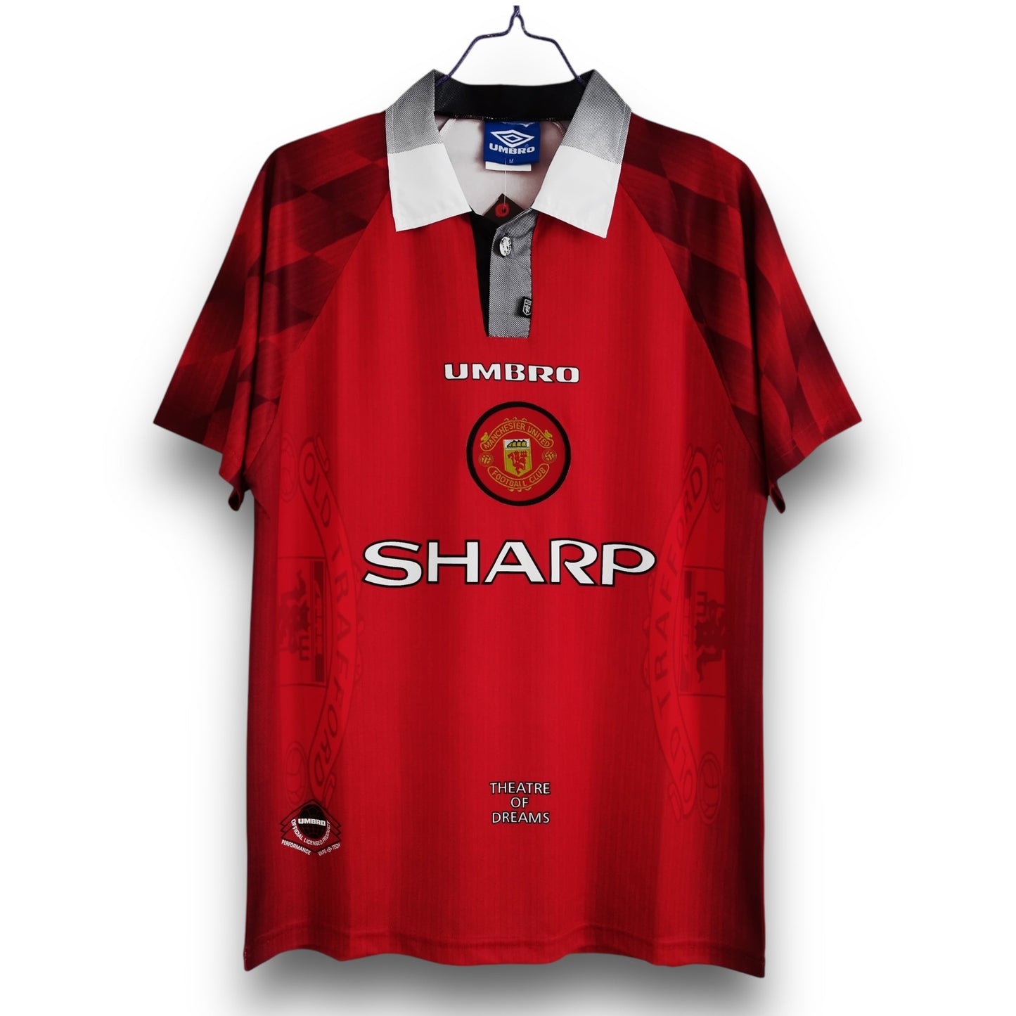 Camiseta Manchester United 1996-1997 Titular