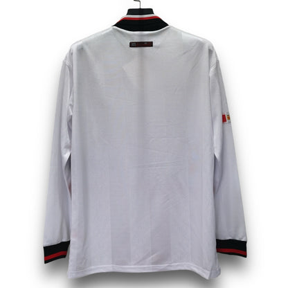 Camiseta Manchester United 1998-1999 Visitante Manga Larga