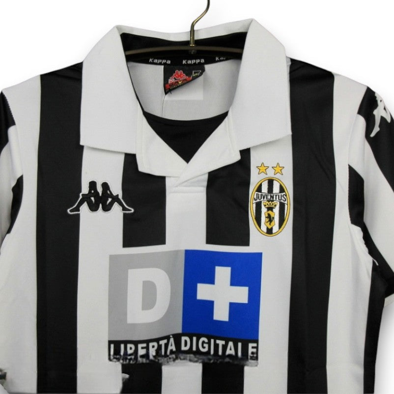 Camiseta Juventus 1999-2000 Titular Manga Larga