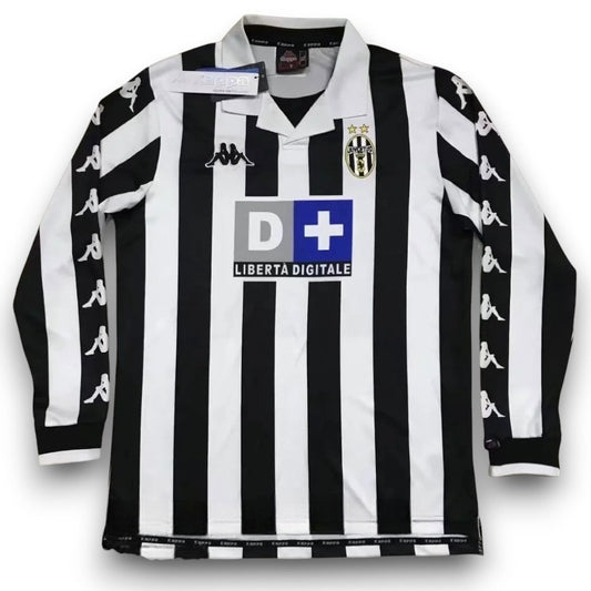 Camiseta Juventus 1999-2000 Titular Manga Larga
