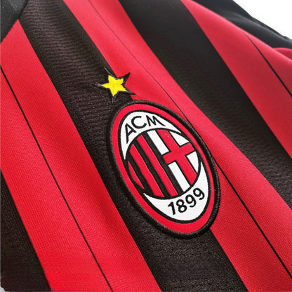 Camiseta AC Milan 2013-2014 Local Manga Larga