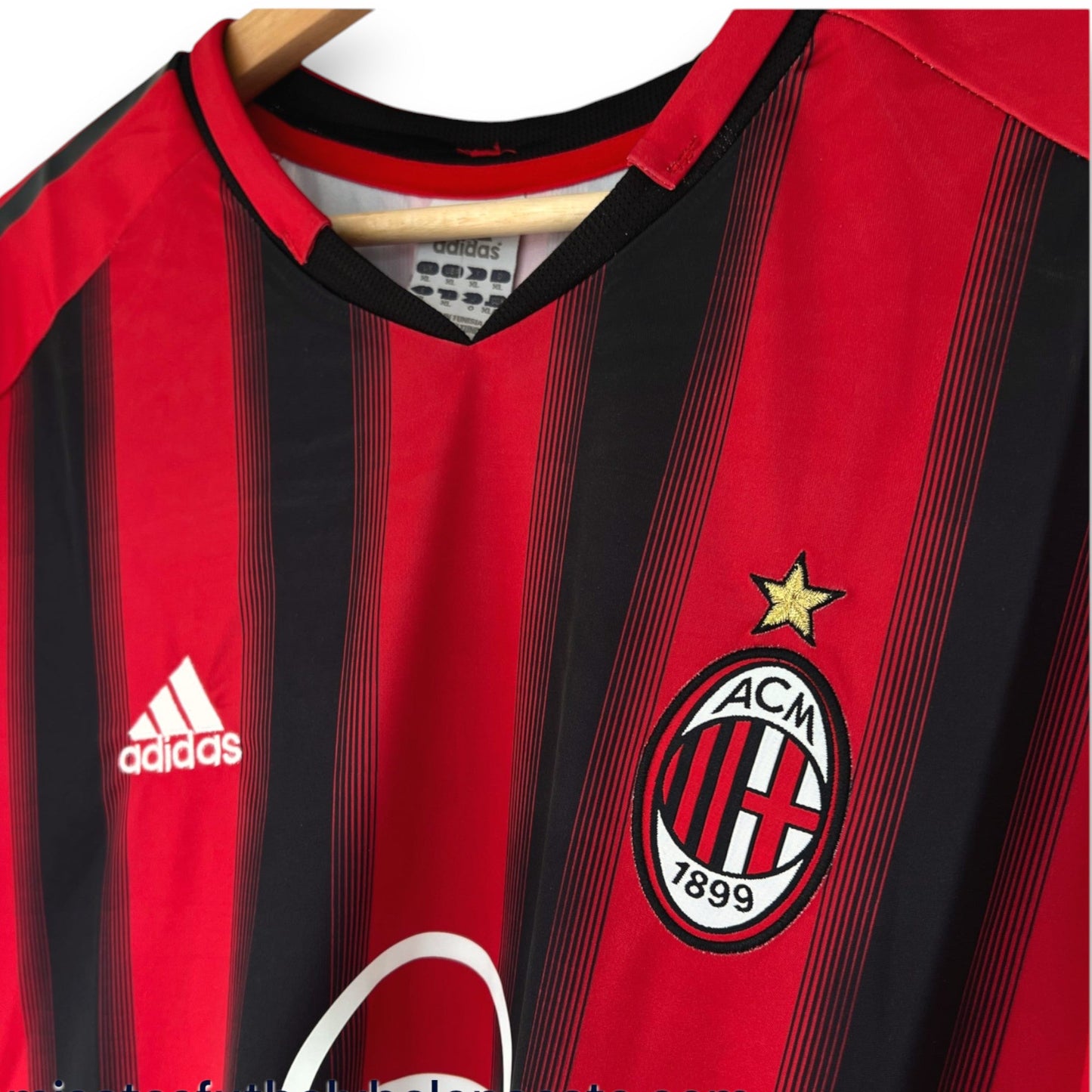 Camiseta AC Milan 2004-2005 Local