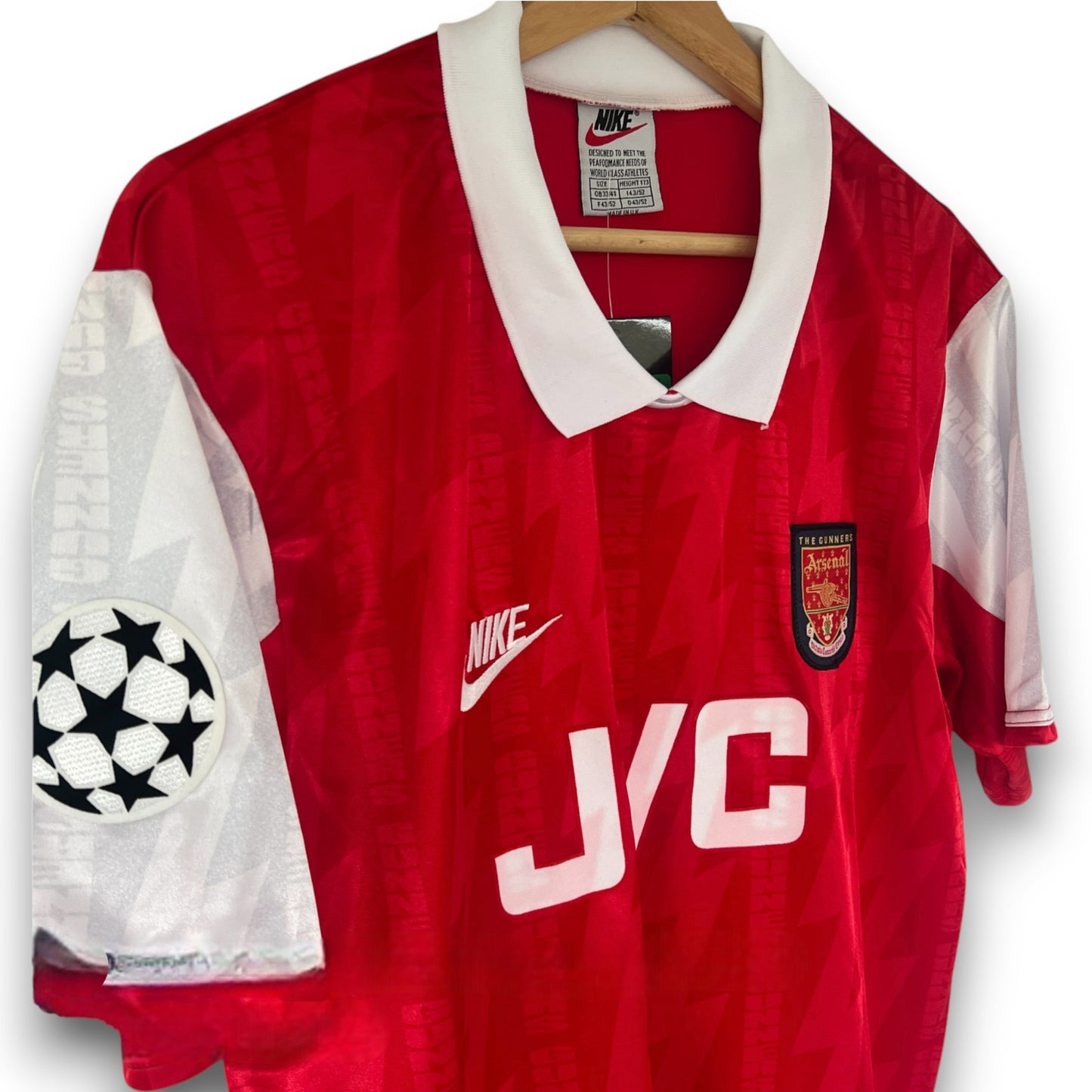 Camiseta Arsenal 1994-1995 Titular