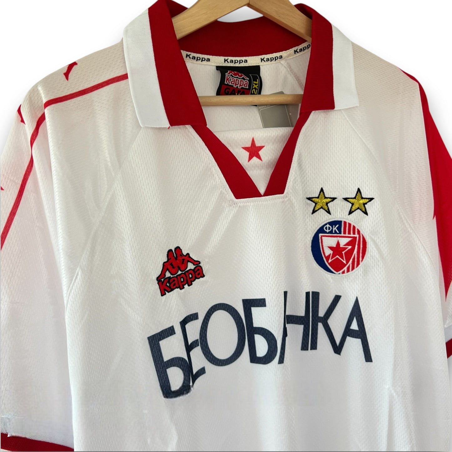 Camiseta Estrella Roja de Belgrado 1995-1997 Besucherin