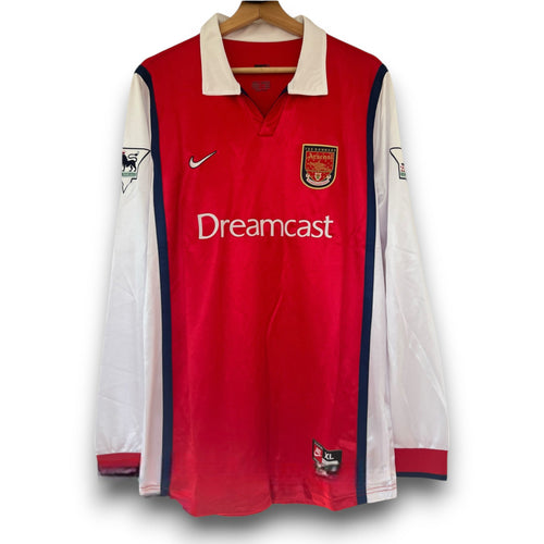 Camiseta Arsenal 1998 Titular Manga Larga