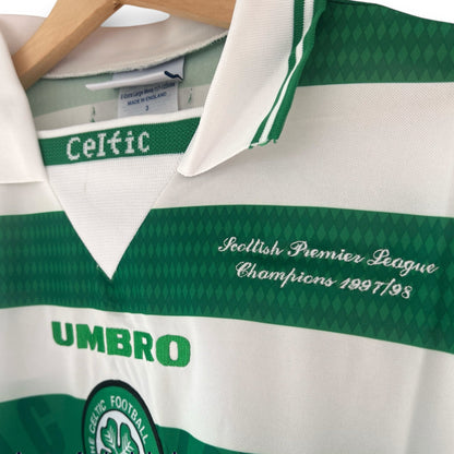 Camiseta Celtic 1997-1998 Titel Campeón