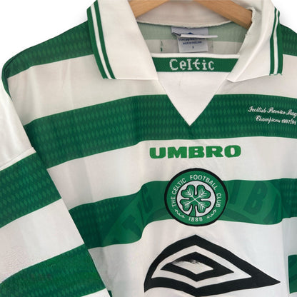 Camiseta Celtic 1997-1998 Titel Campeón