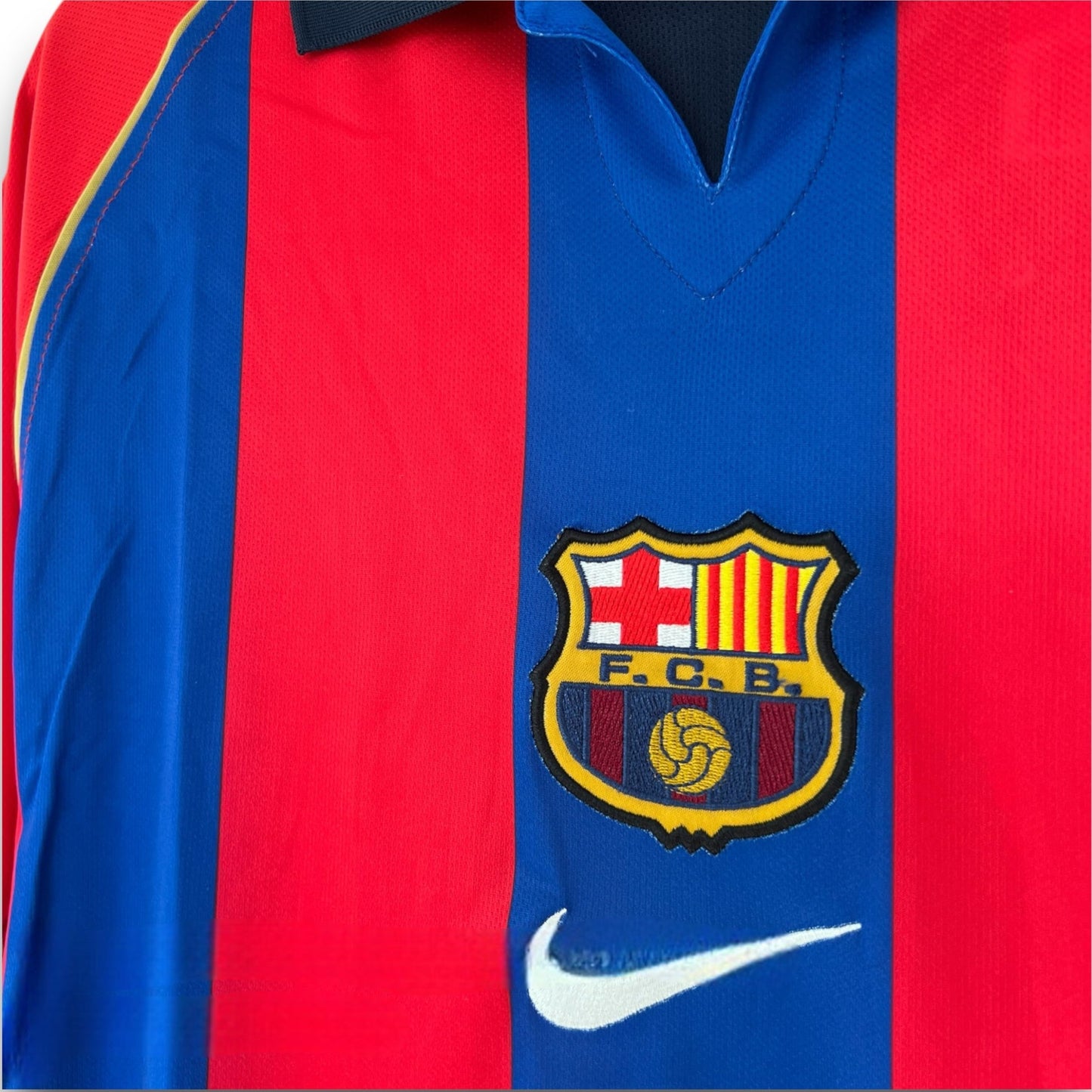 Camiseta Barcelona 2001-2002 Titular