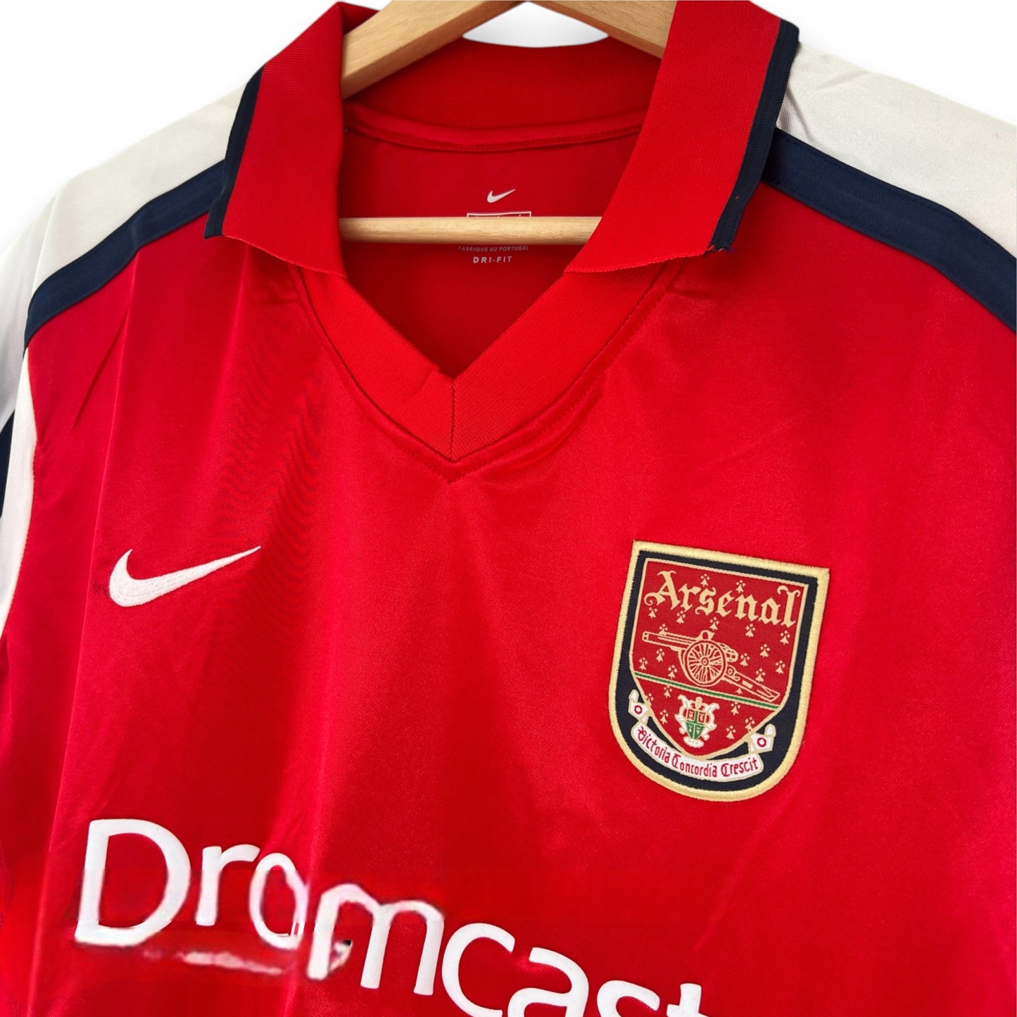 Camiseta Arsenal 2000-2001 Titular