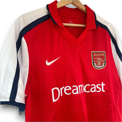 Camiseta Arsenal 2000-2001 Titular