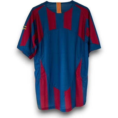 Camiseta Barcelona 2005-2006 Titular Final UCL