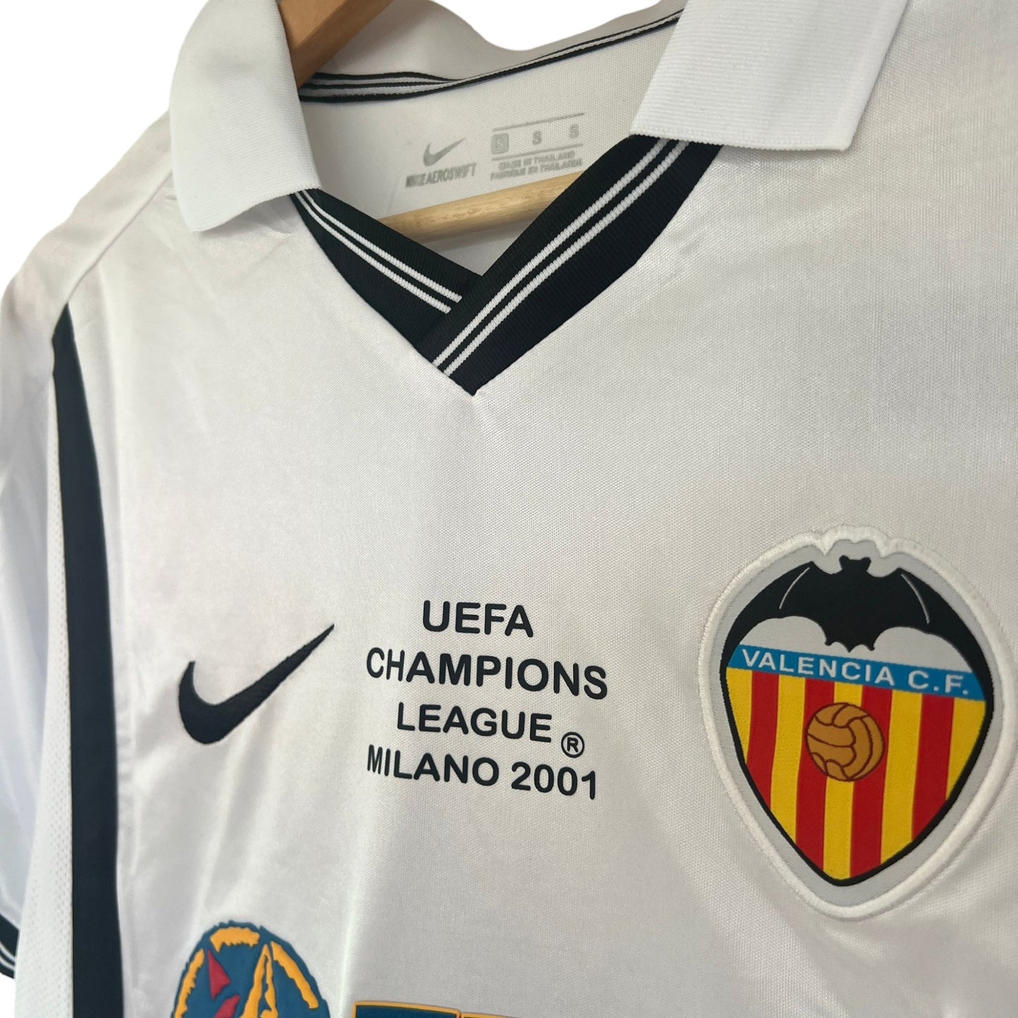 Camiseta Valencia CF 2000-2001 Titular Final Champions