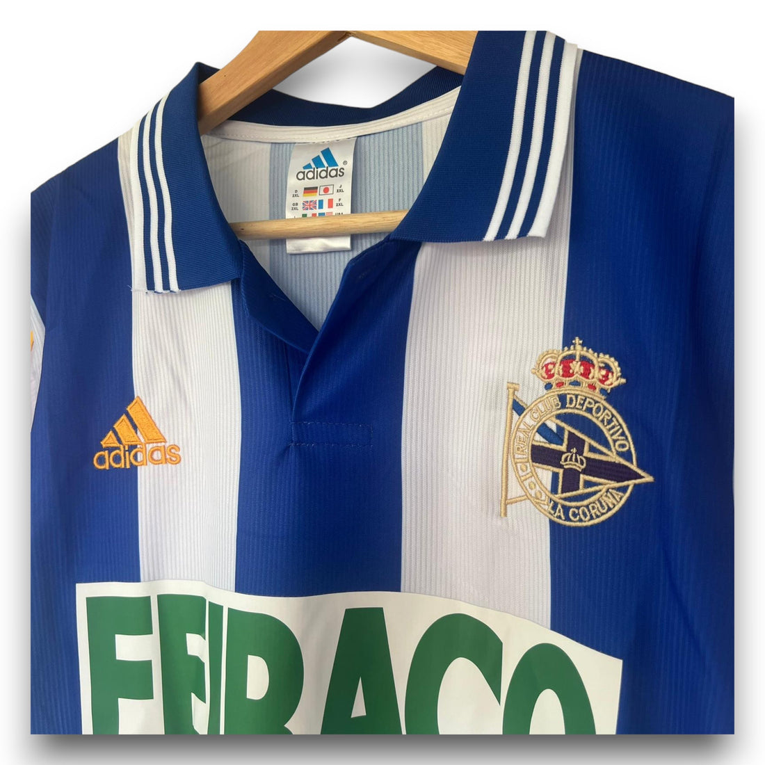 Camiseta Deportivo La Coruña 1999-2000 Titel