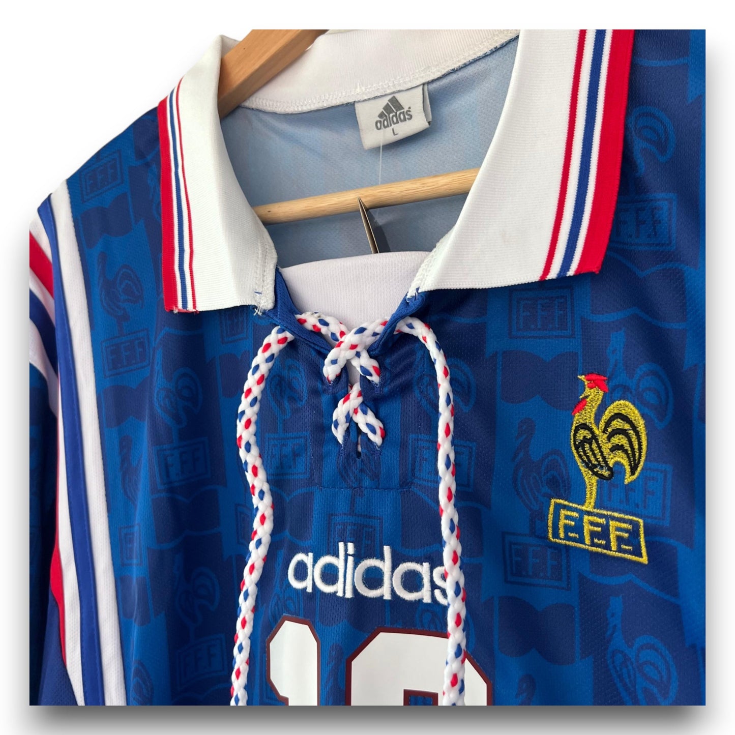 Maillot France 1996 Domicile Zidane 10