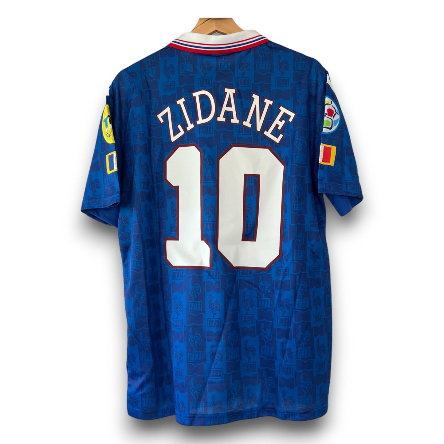 Maillot France 1996 Domicile Zidane 10