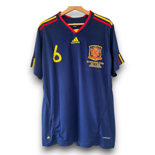 Camiseta España 2010 Visitante Iniesta 6