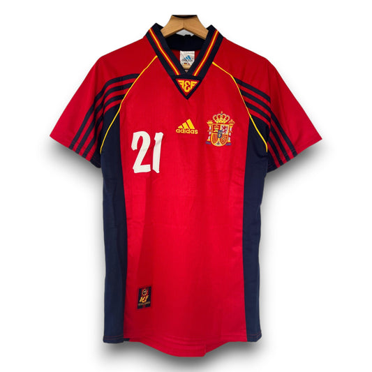 Camiseta España 1998 Titular Luis Henrique 21