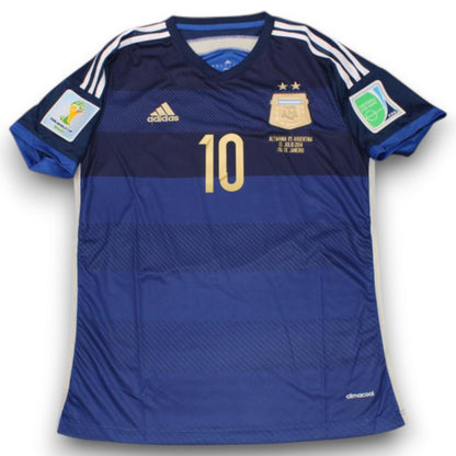 Camiseta Argentina 2014 Visitante Messi 10