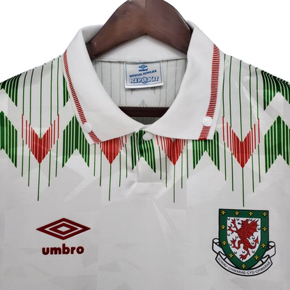 Camiseta Gales 91/92 Visitante