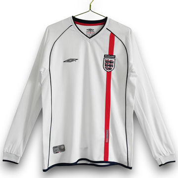 England 2002 Home Long Sleeve Shirt