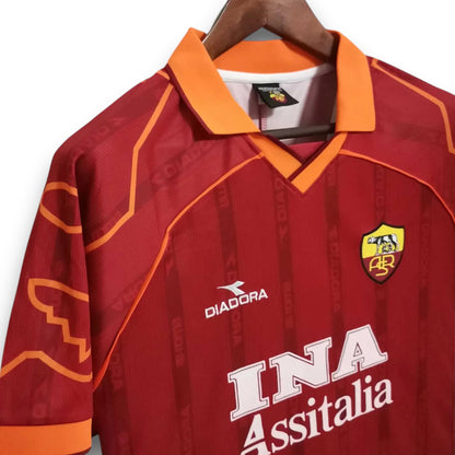 Camiseta AS Roma 1999-2000 Titular