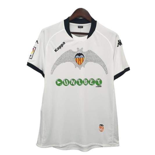 Camiseta Valencia CF 2009-2010 Titular 90ª Aniversario