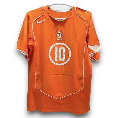 Camiseta Holanda 2004 Titular Van Nistelrooy 10
